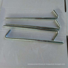 Estacas de barraca de aço galvanizado - Estacas de jardim -Heavy Duty - Sem ferrugem